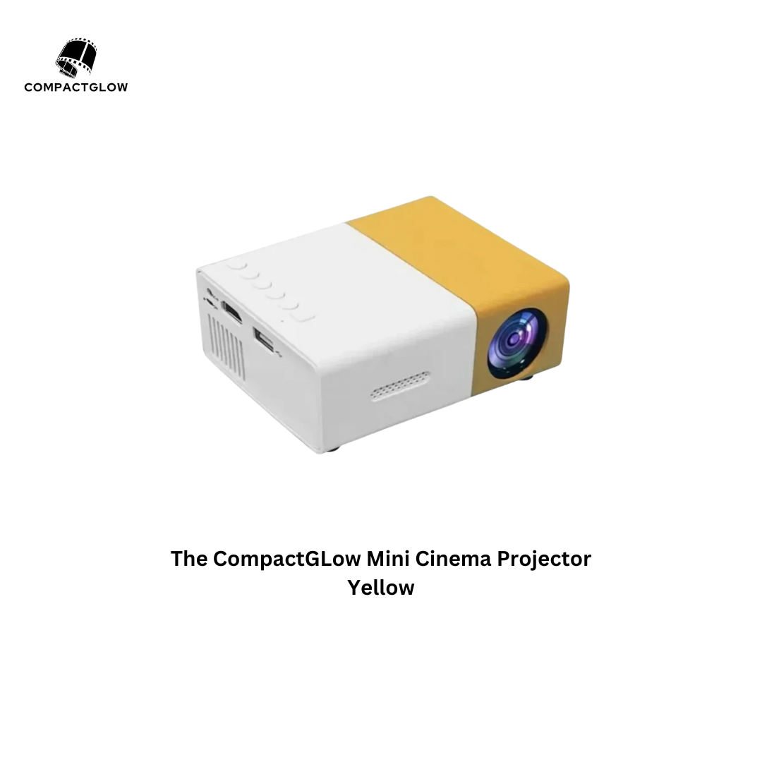 The CompactGLow Mini Cinema Projector: Sharp, Portable, Versatile